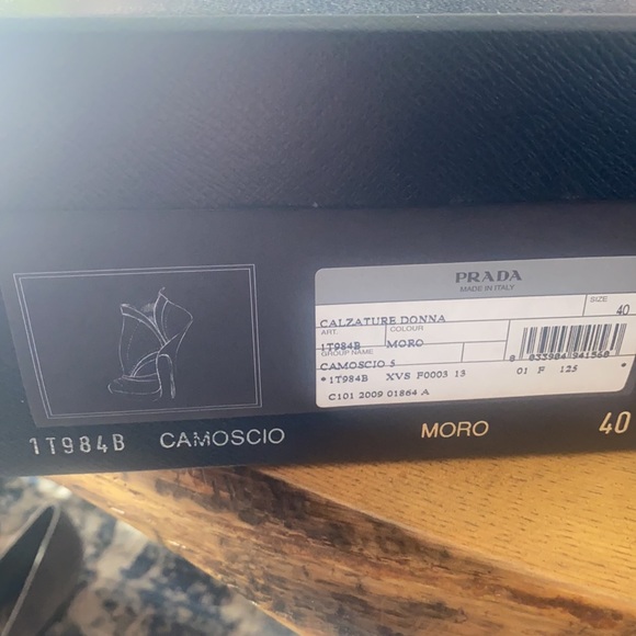 Prada rare suede brown boots in size 40! - Picture 2 of 7